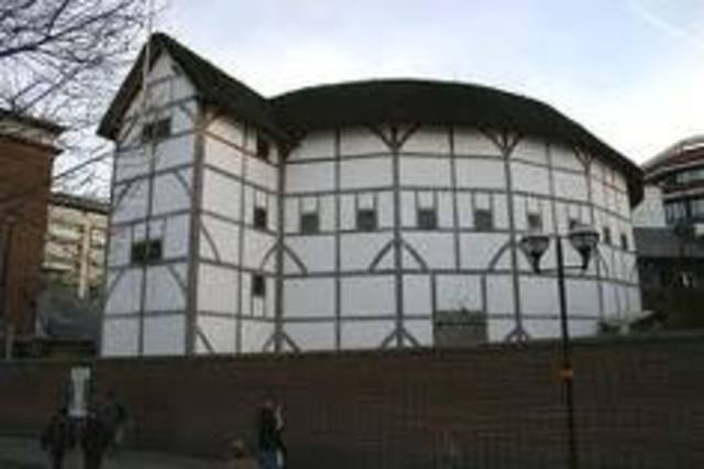 Shakespeare builds the Globe Theatre