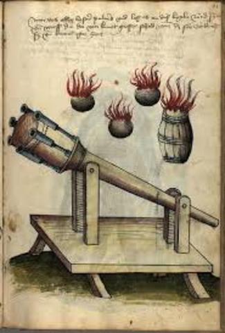 Uso militar de la pólvora por parte de los chinos