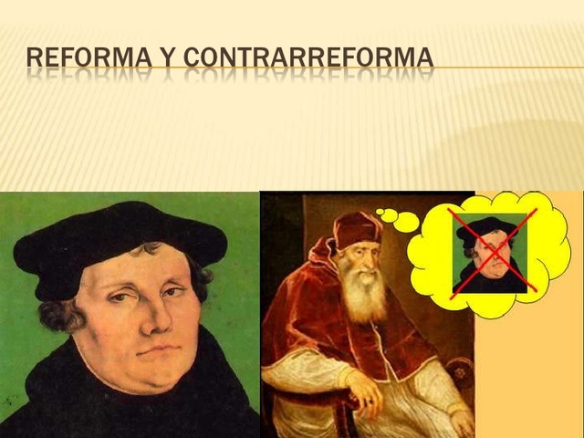 Reforma y contrarreforma