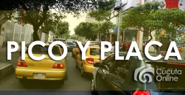 Pico y placa para carros y mostos todo el día