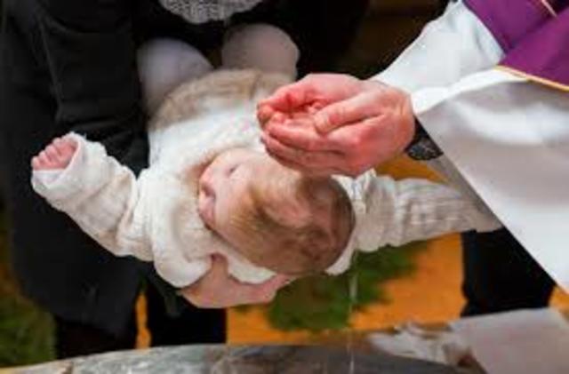 Baptizing