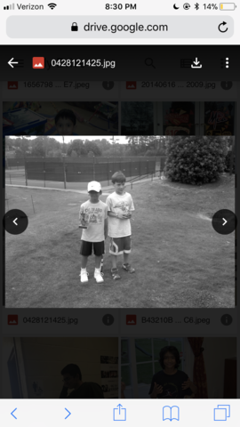 Recibí mi primero trofeo de tenis