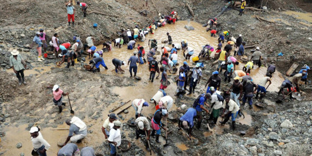 1800 Minería ilegal