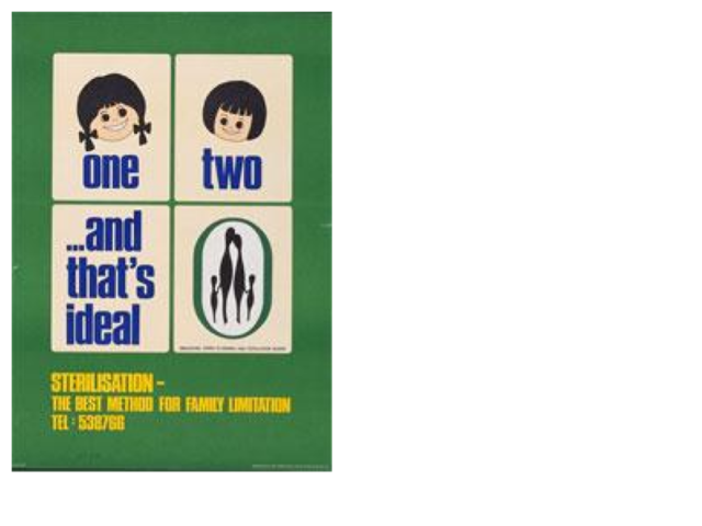 Family Planning is introduced to Singapore