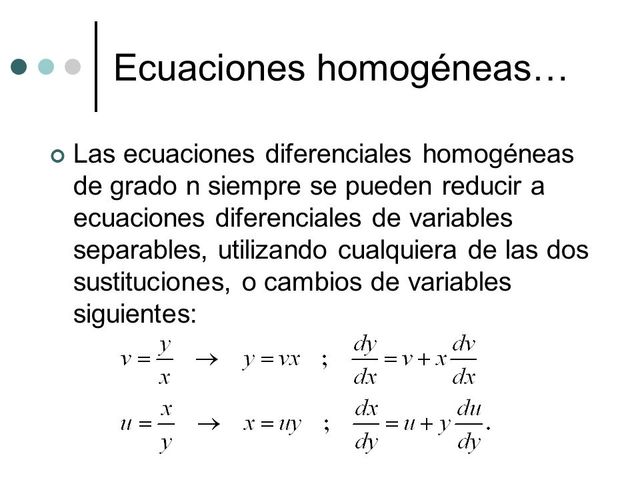 ECUACIÓN DIFERENCIAL LINEAL