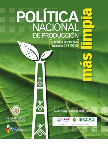 Política Nacional de Producción más Limpia