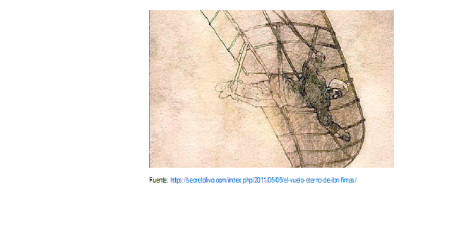 875. El vuelo de Ibn Firnás.