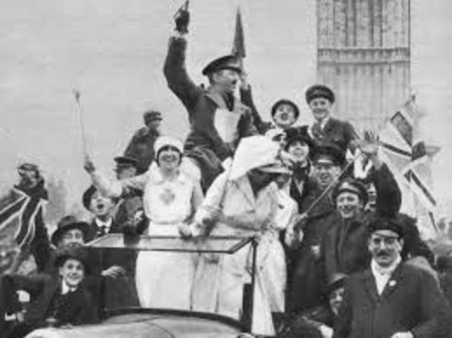Final de la Primera Guerra Mundial