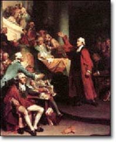 The First Continental Congress Meets