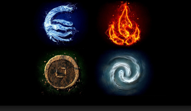 La teoría de los cuatro elementos