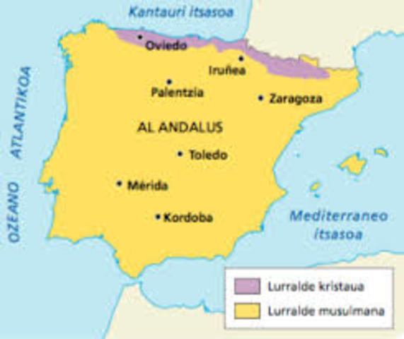 Kristauek lurralde asko konkistatu zizkieten