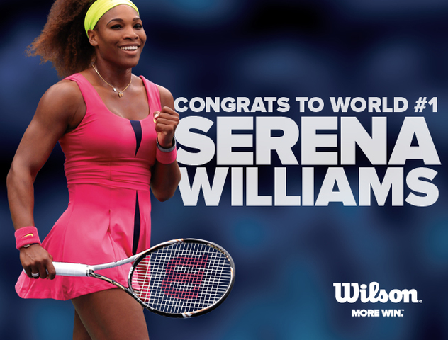 Serena becomes #1