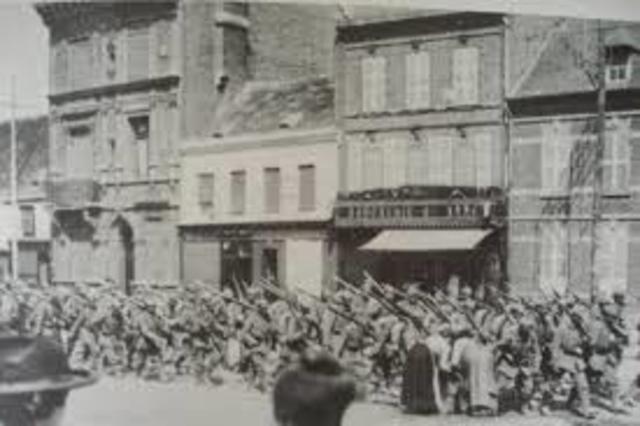 Ofensiva Germana contra Bélgicas