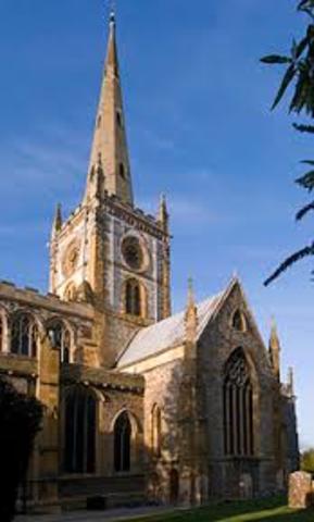 Shakespeare gets Baptized