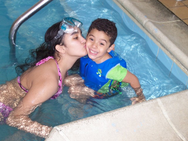 First Time in a Pool