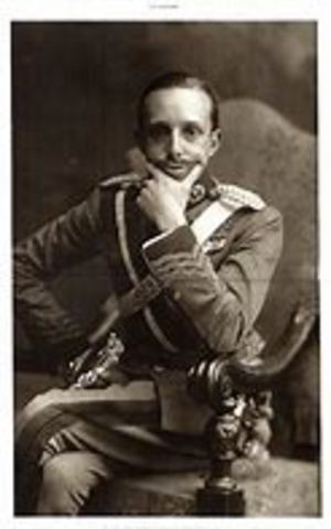 Mayoria de edad de Alfonso XIII