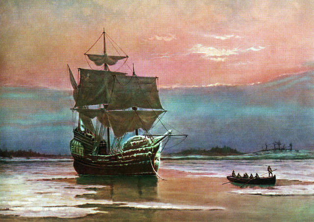The Mayflower and the bad weather