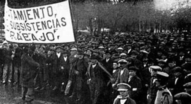 triple Crisis.Huelga General.Juntas Militares.Asamblea Parlamentaria