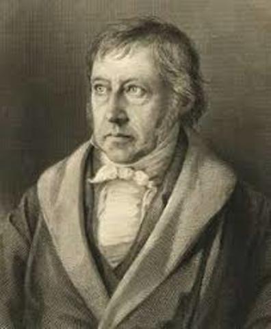 Georg Whilhem, Friedich Hegel