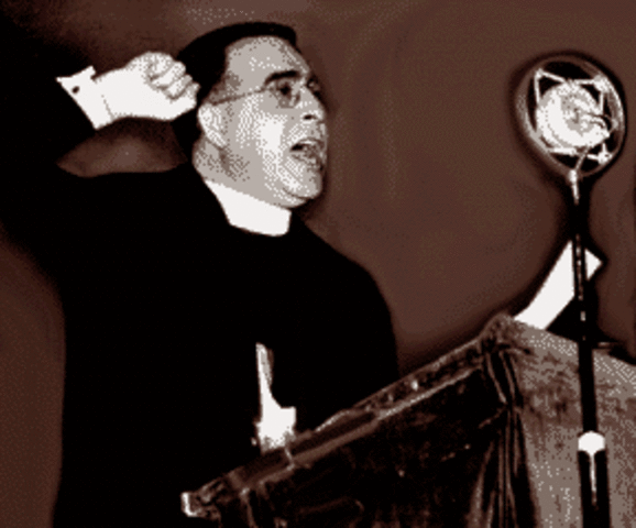 Father Coughlin attacks FDR, Jews