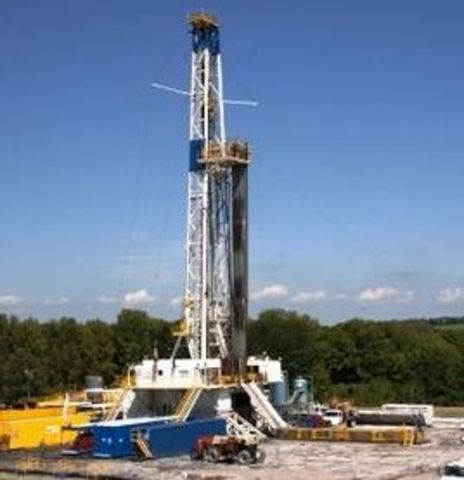 Primer pou de gas natural