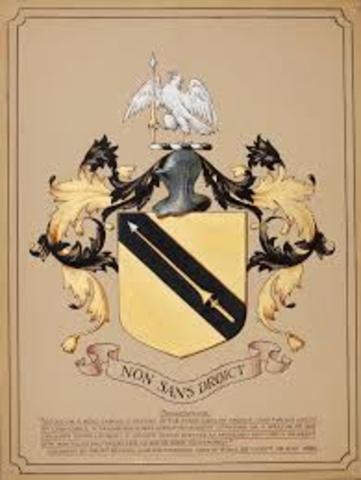 Shakespeare granted a coat of arms