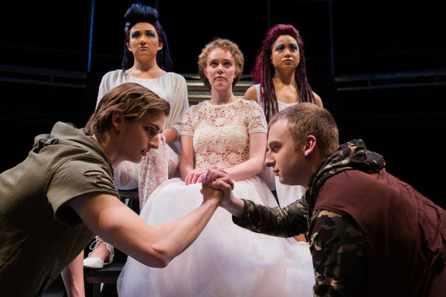 Shakespeare completes two last works for the theater, "Henry VIII" and "The Two Noble Kinsmen"