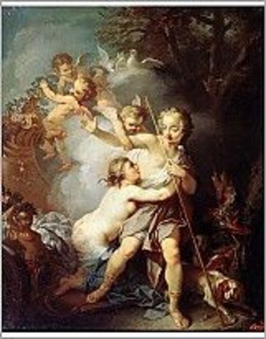 Shakespeare publishes "Venus and Adonis"