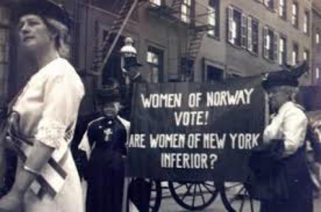 4;Time women vote in the world