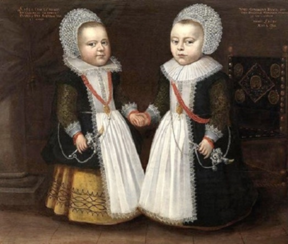 Hamnet and Judith are born