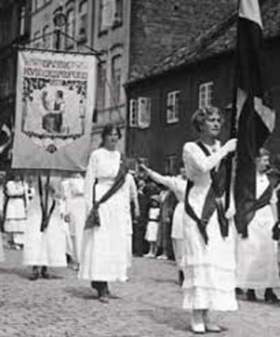 5;Time women vote in the world