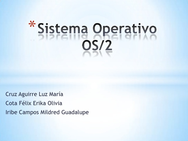 OS/2