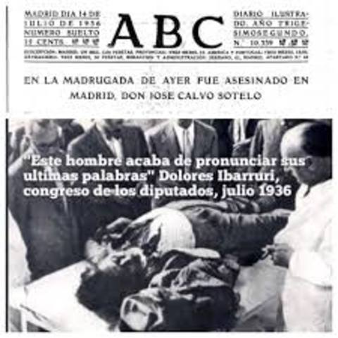 Asesinato de Calvo Sotelo.