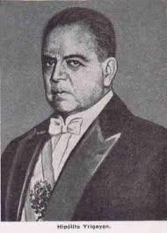 presidencia Yrigoyen