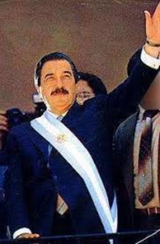 Precidencias Alfonsin