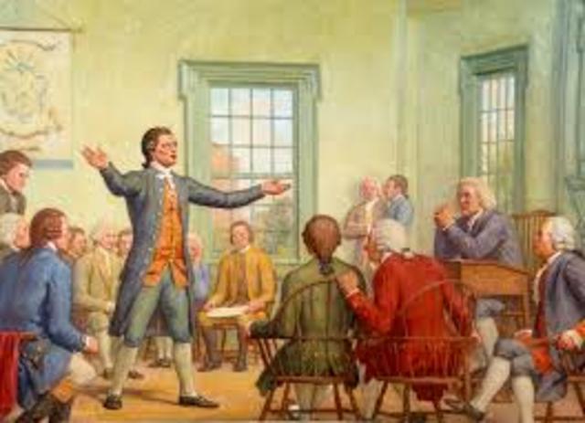 First continental congress meets