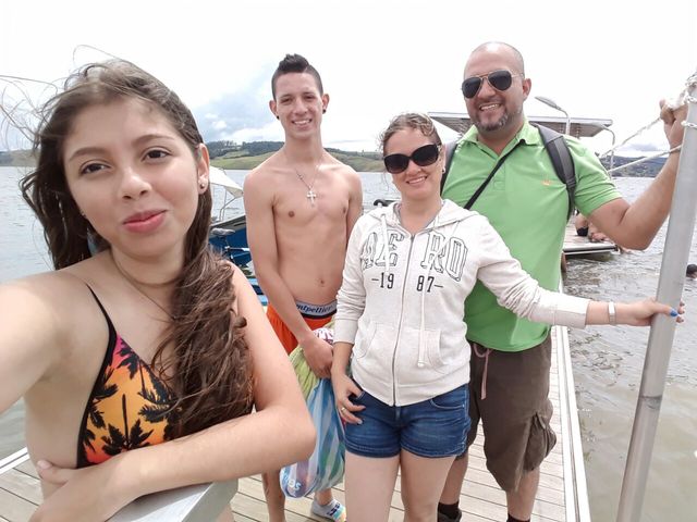 Viaje al lago calima con la familia