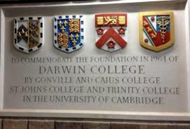 Estudios de Botánica, Cambridge