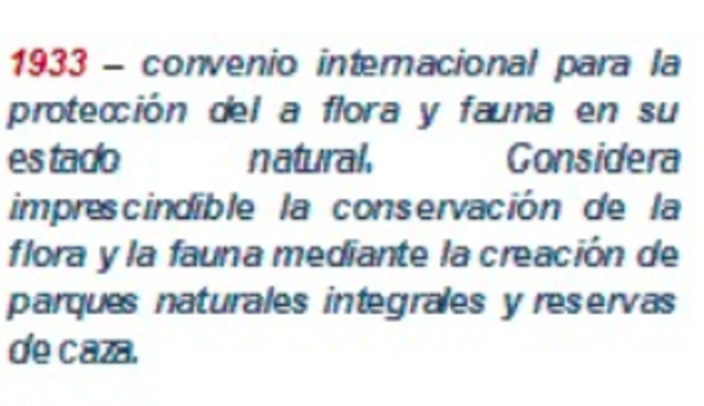 conservacion flora y fauna