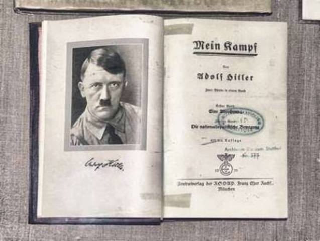 Hitler Writes Mein Kampf