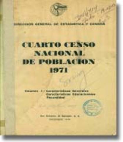 CUARTO CENSO NACIONAL DE POBLACION