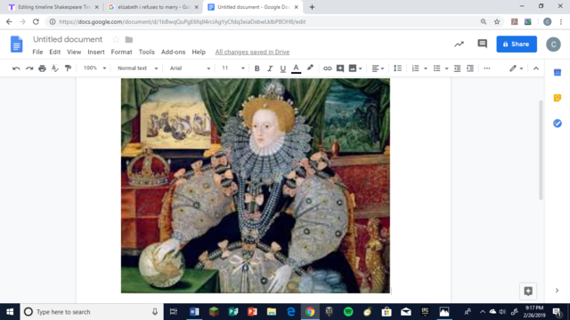 Elizabeth refuses to marry