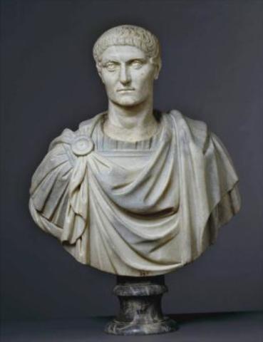El emperador romano Constantino