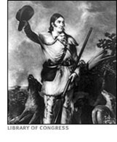 David Crockett arrives