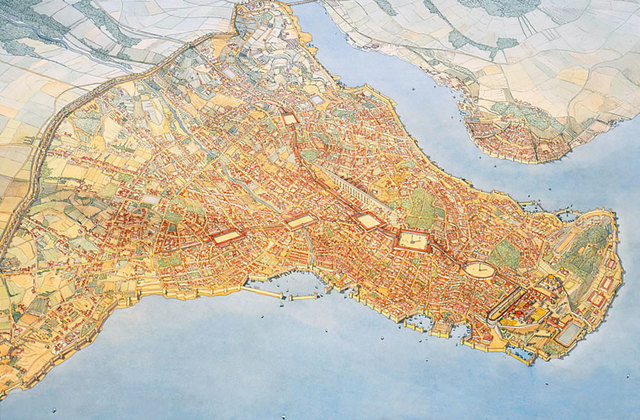 Emperor Constantine I Founded the Byzantine Capital