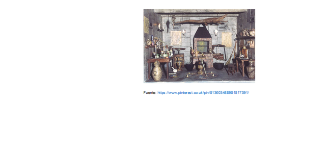 300 A. C. hasta el siglo XVI D.C. Alquimia.