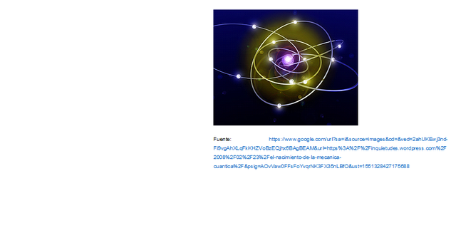 1920. Mecánica cuántica.
