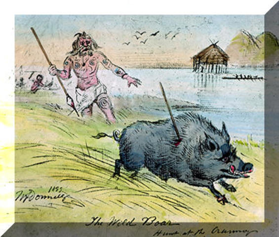 Paleolítico- Caça de grande porte