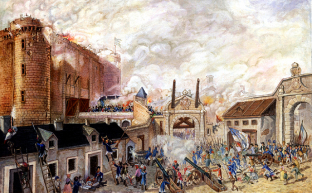 Toma de la Bastilla.