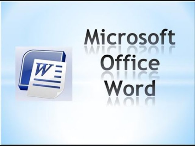 Microsoft word